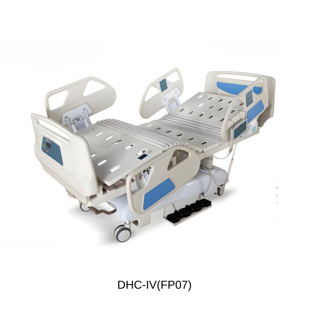 Luxury Electric ICU Bed with 7 Functions<br><span style="font-size:15px; color: #7d879c;"> I-SEA-DHC-IV-FP07</span>