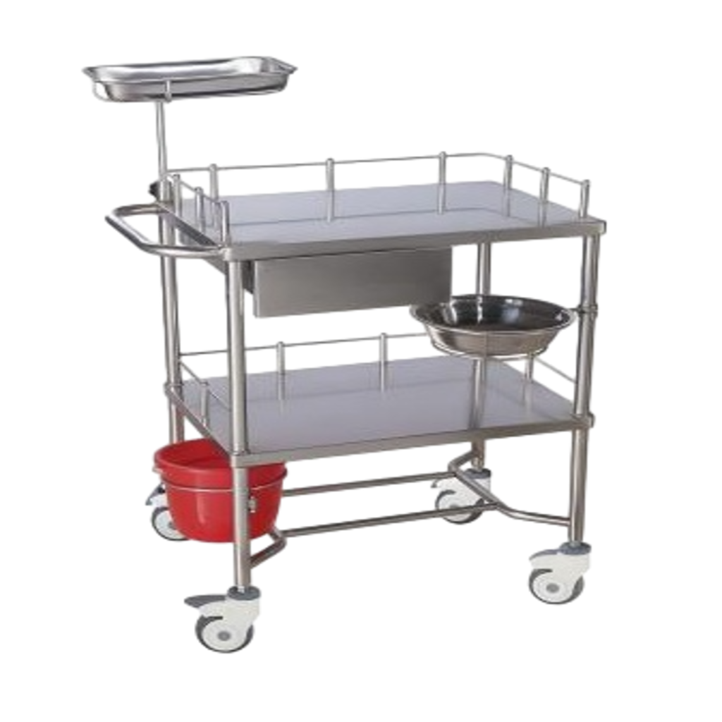 Stainless Steel Nursing Trolley
