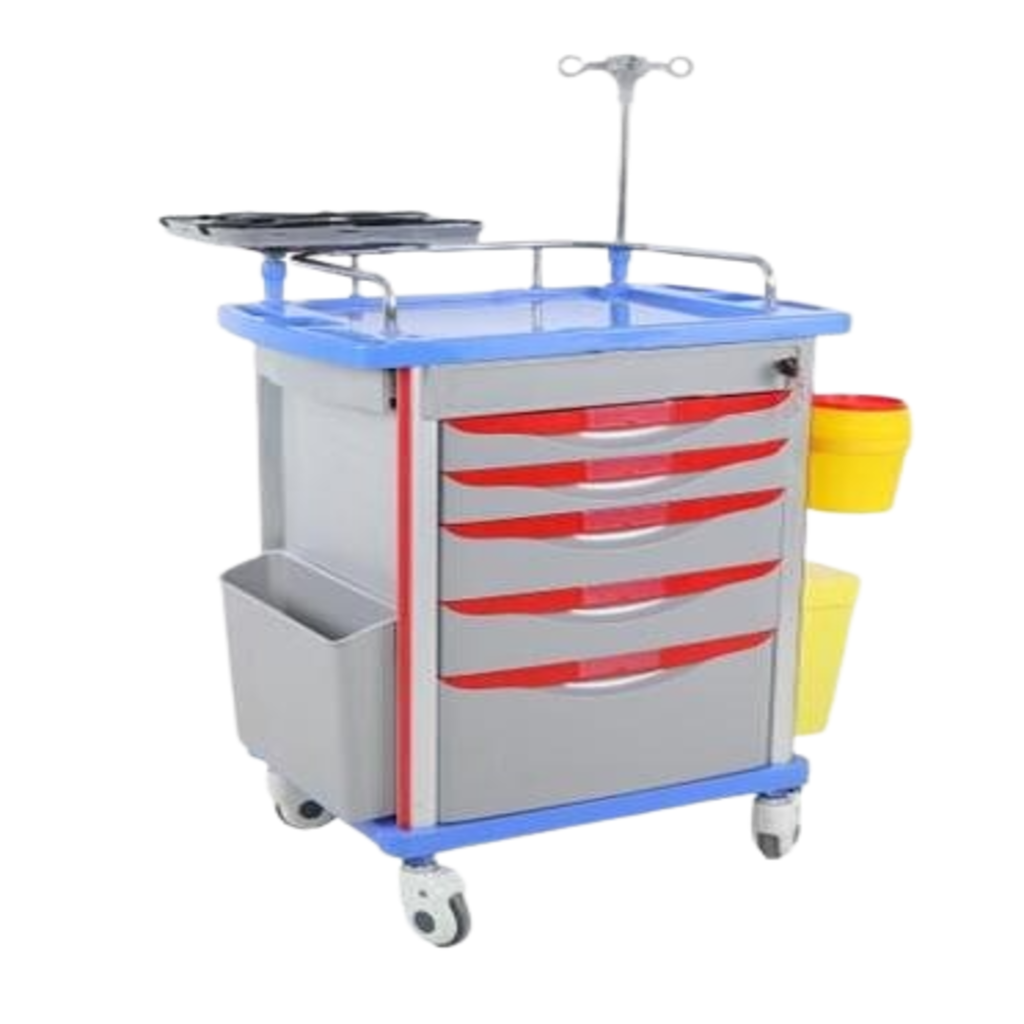 Emergency Trolley Cart <br><span style="font-size:15px; color: #7d879c;"> I-SEA-CQ-02 </span>